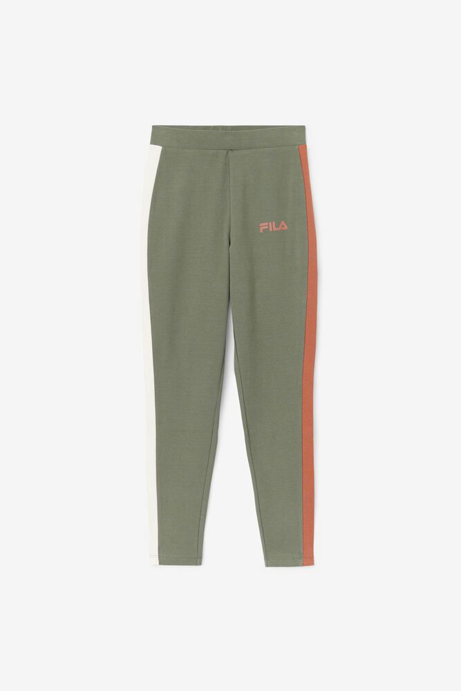 Fila Legging Mercy Womens Olive - India YBX-459183